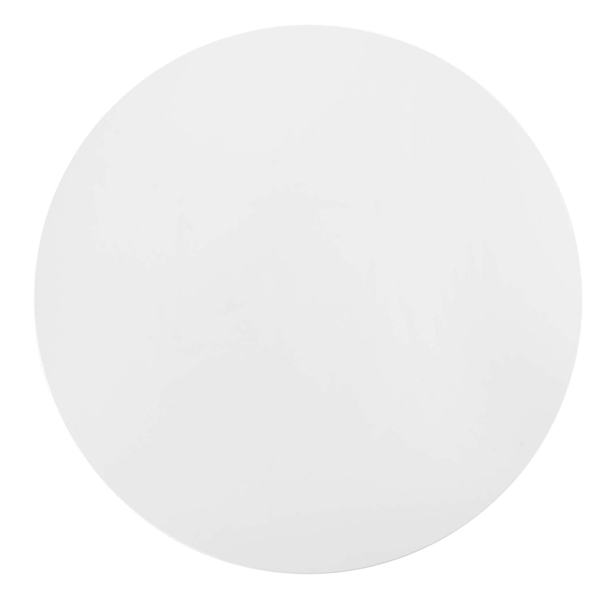 Lippa 54" Round Wood Dining Table - Black White