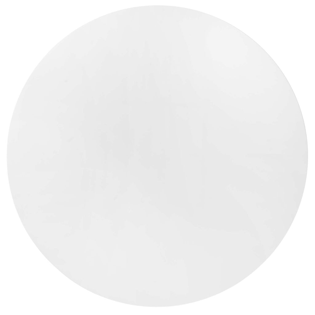 Lippa 60" Round Wood Dining Table - Black White