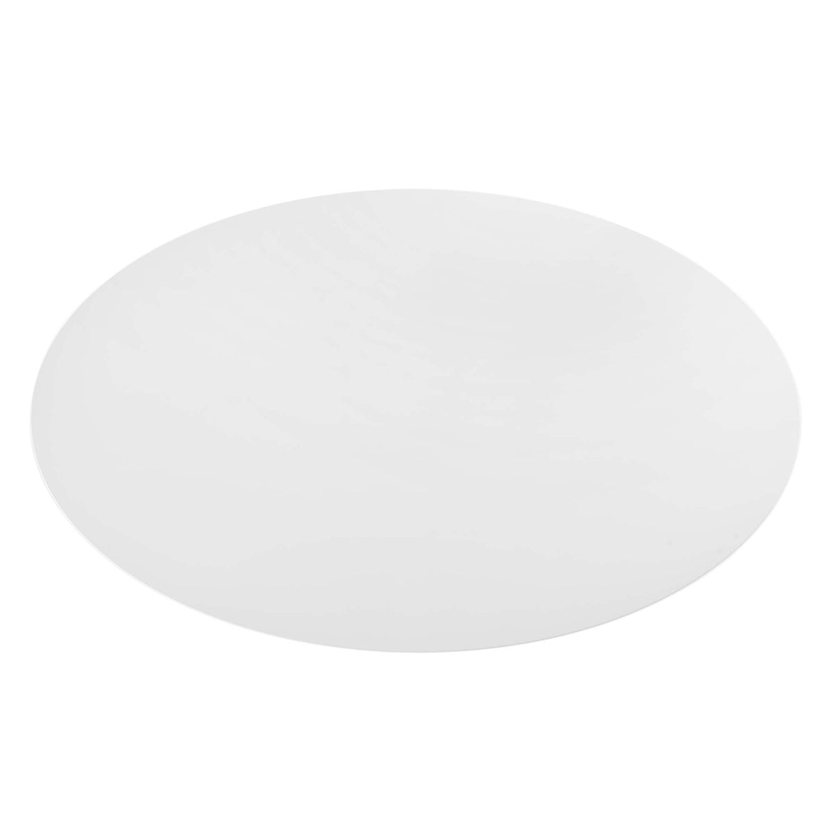 Lippa 78" Oval Wood Dining Table - Black White