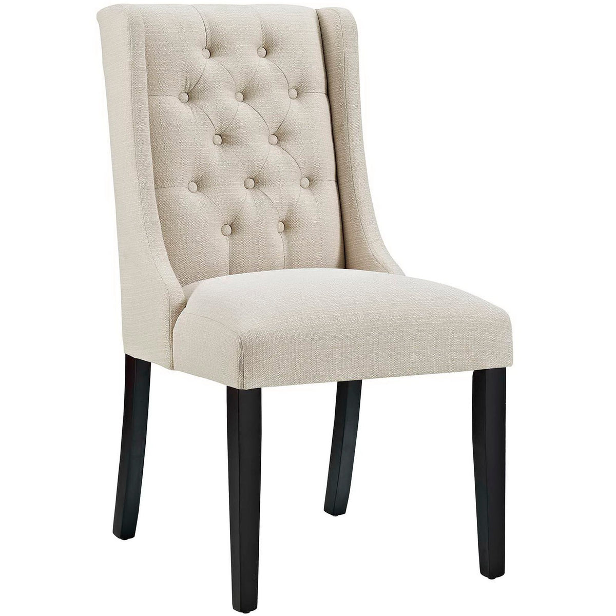 Baronet Fabric Dining Chair Set of 4 - Beige