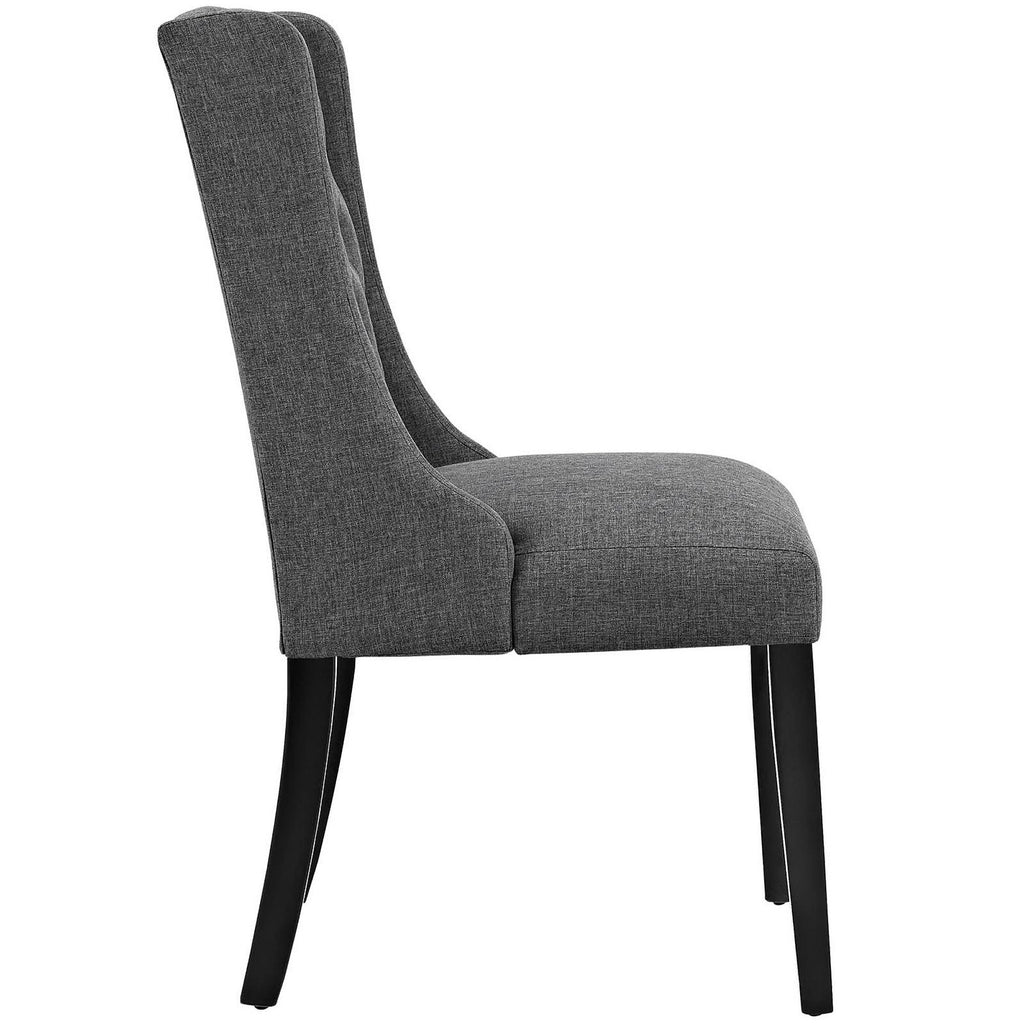 Baronet Fabric Dining Chair Set of 4 - Gray
