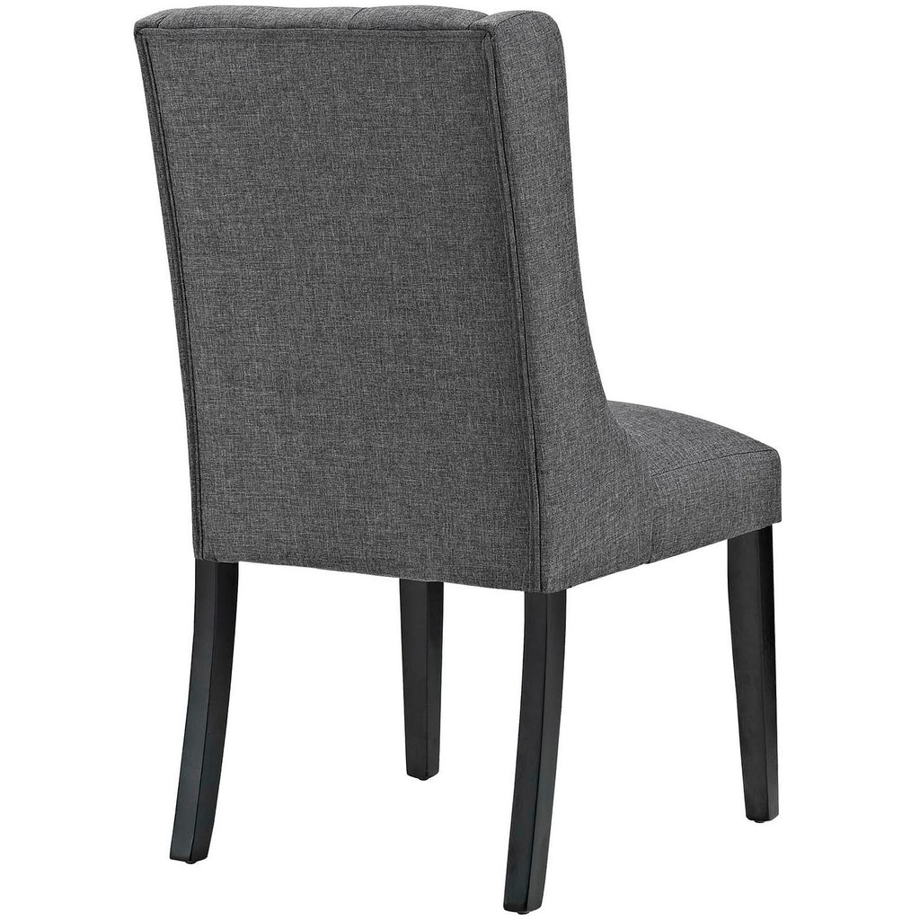 Baronet Fabric Dining Chair Set of 4 - Gray