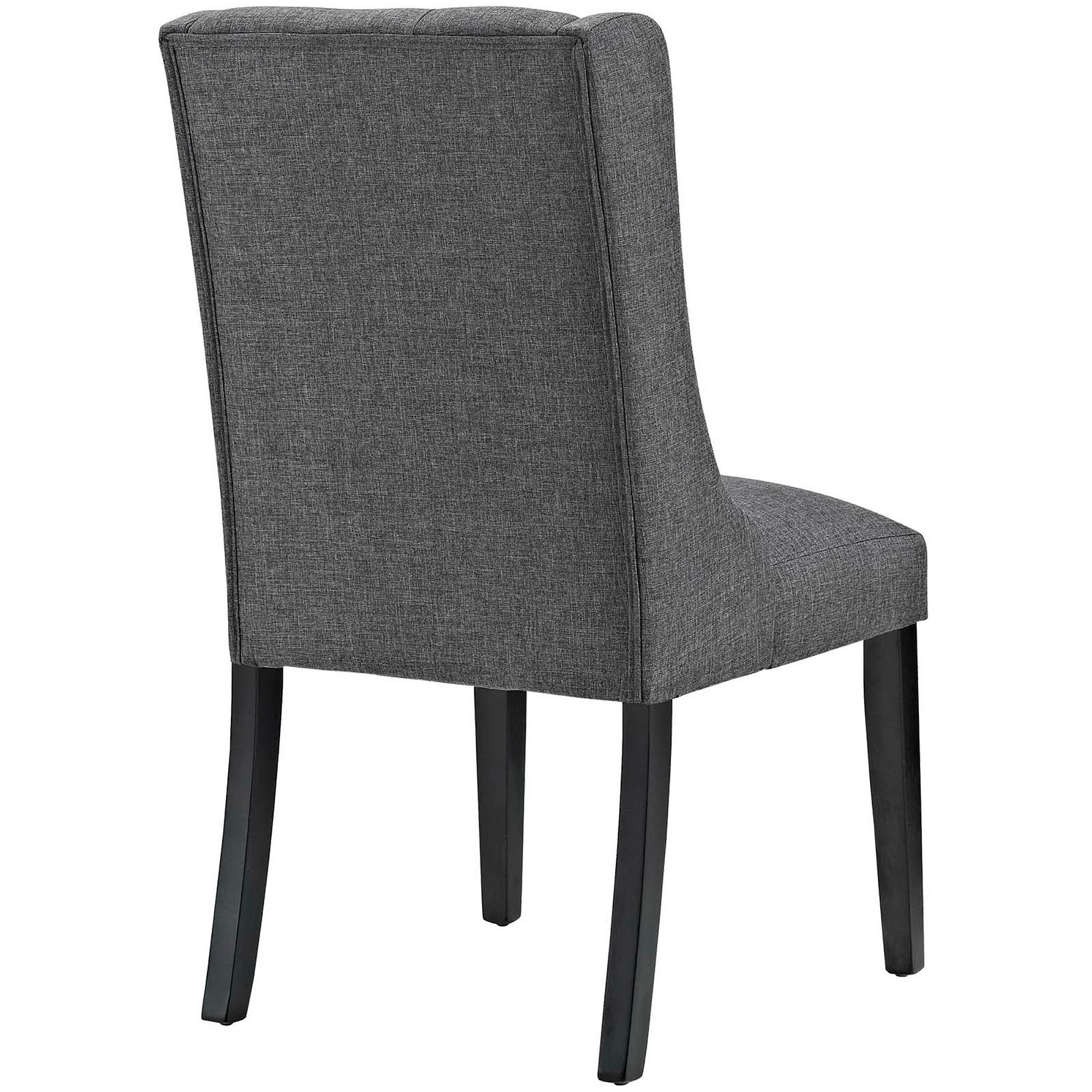 Baronet Fabric Dining Chair Set of 4 - Gray