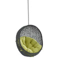 Encase Swing Outdoor Patio Lounge Chair Without Stand - Black Peridot