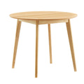 Vision 35" Round Dining Table - Oak