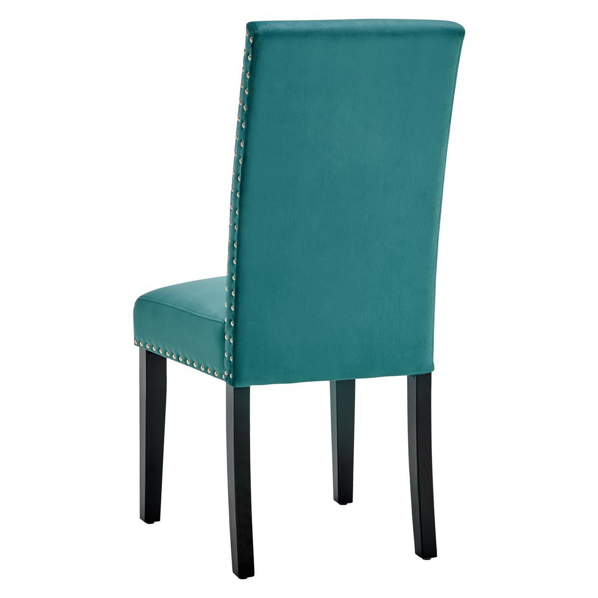Parcel Performance Velvet Dining Side Chairs Set of 2 - Teal