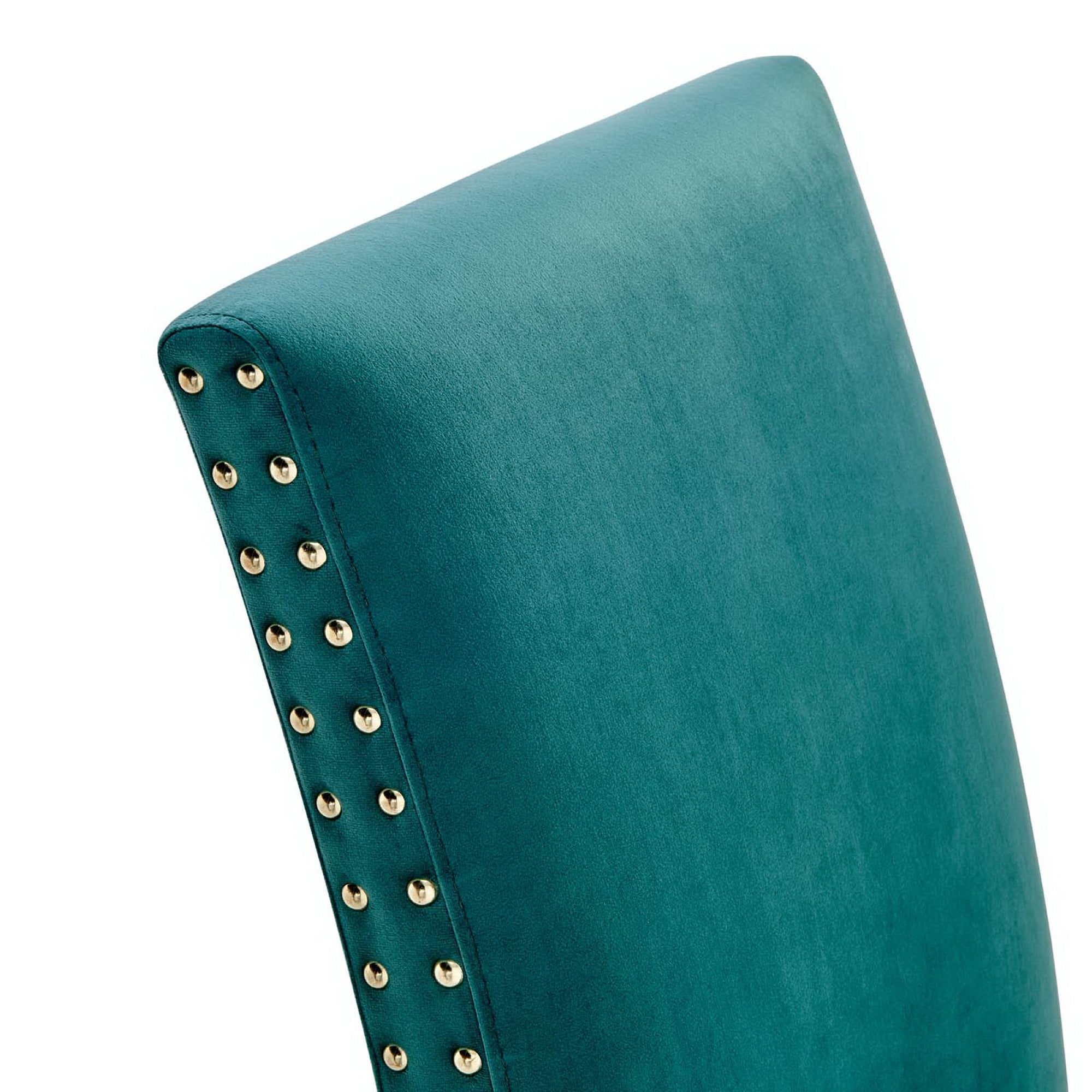 Parcel Performance Velvet Dining Side Chairs Set of 2 - Teal
