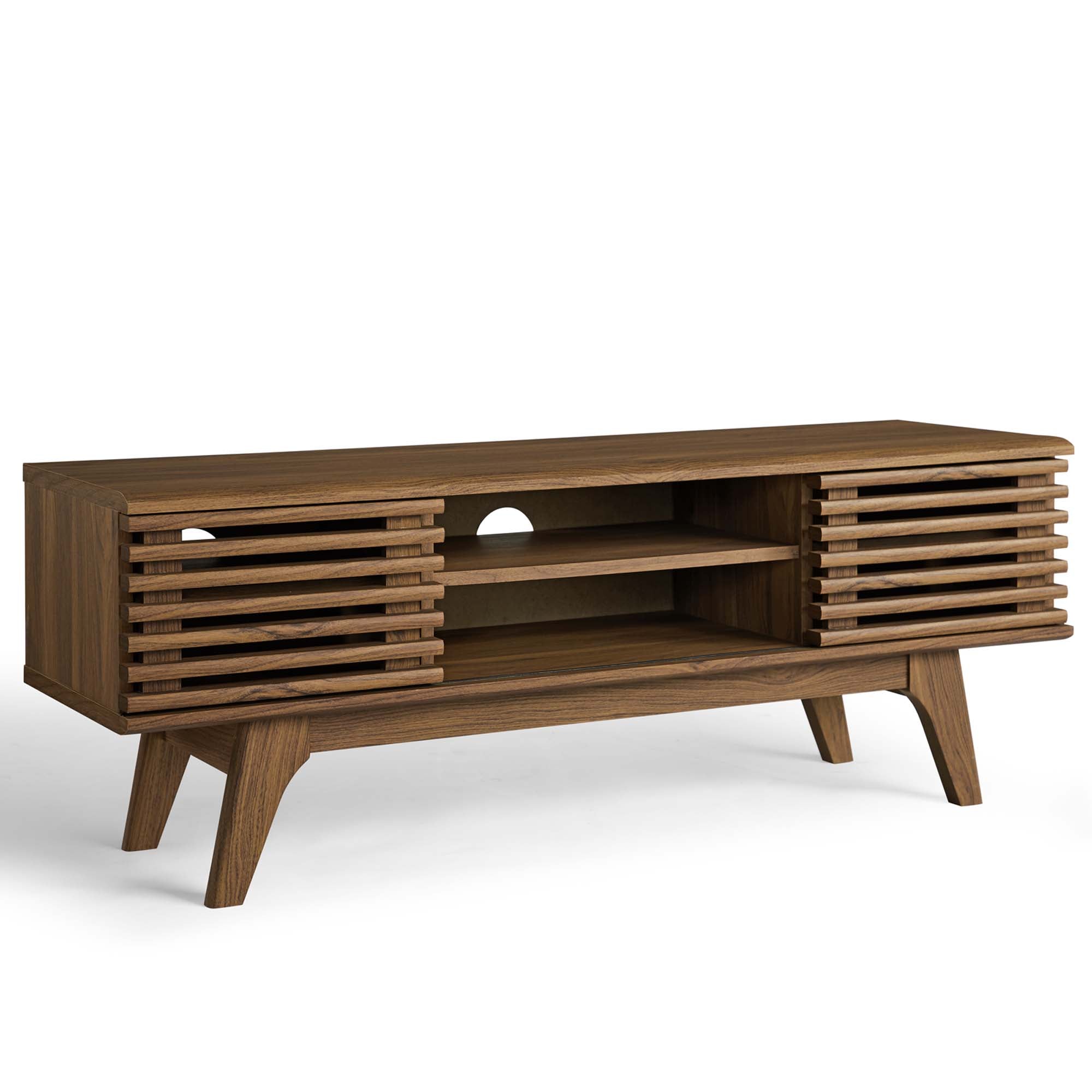 Render 46" Media Console TV Stand - Walnut