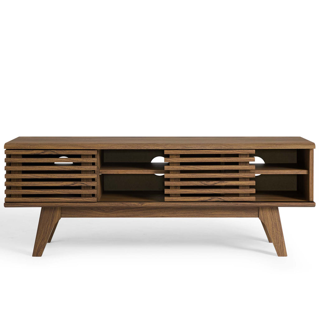 Render 46" Media Console TV Stand - Walnut