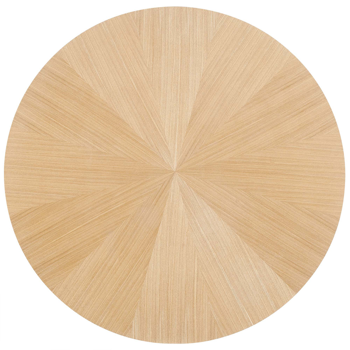 Crossroads 47" Round Wood Dining Table - Oak