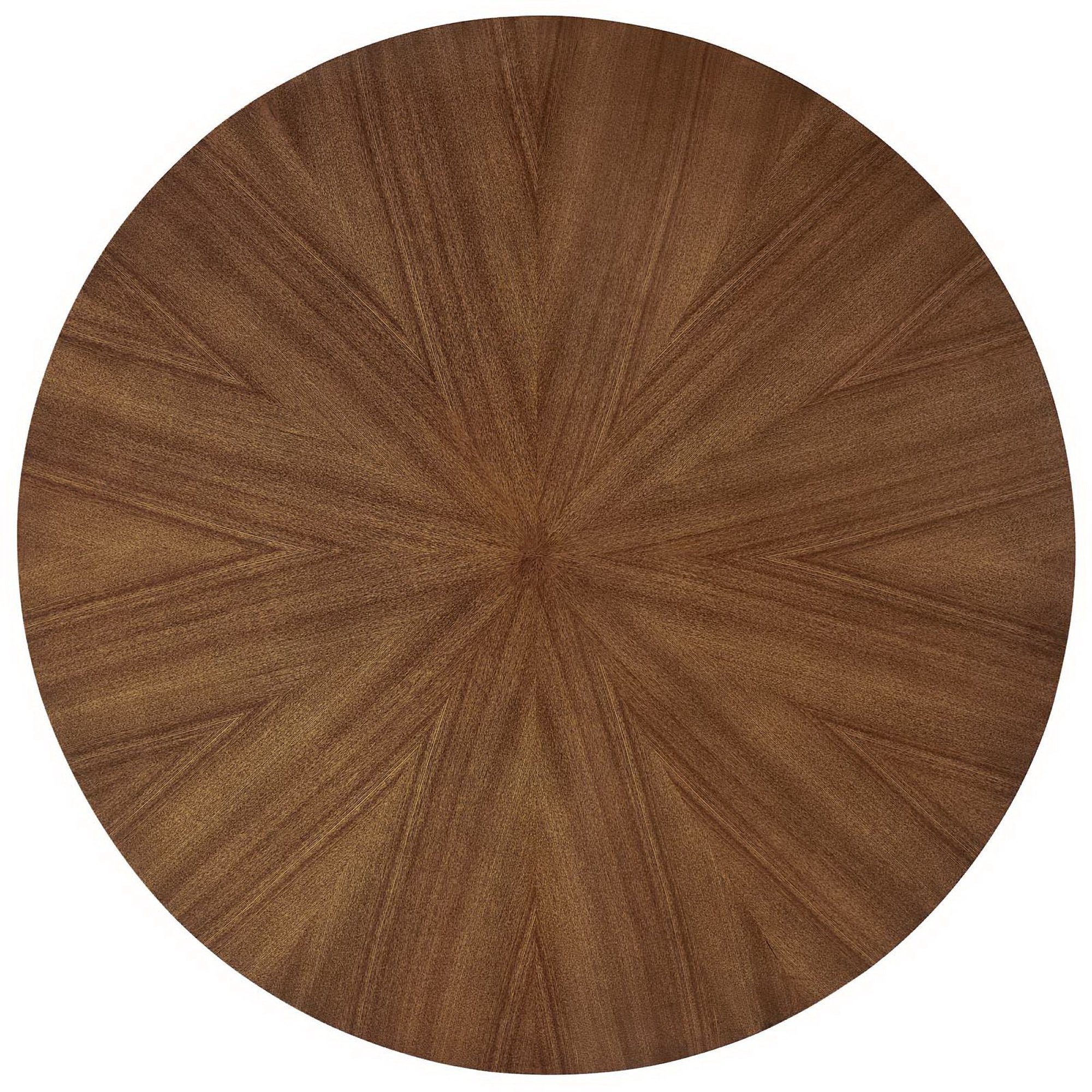 Crossroads 47" Round Wood Dining Table - Walnut