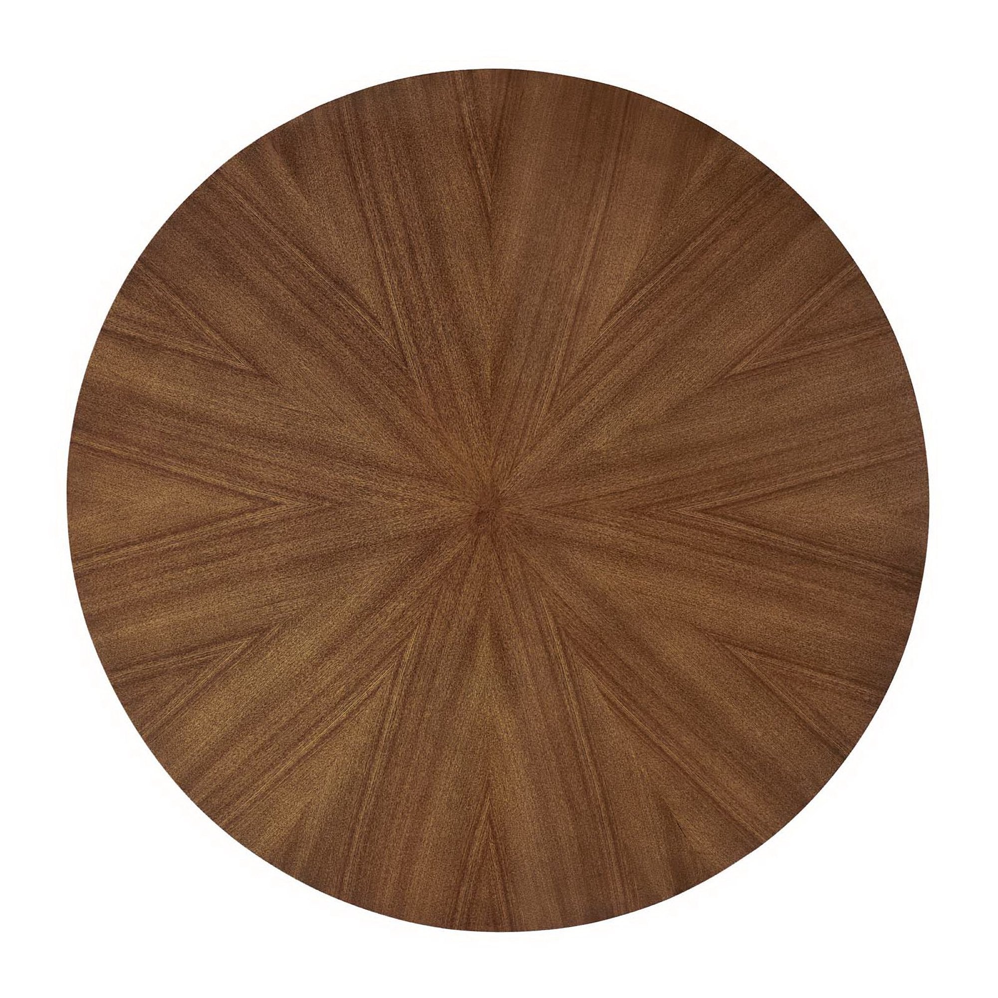 Crossroads 47" Round Wood Dining Table - Walnut