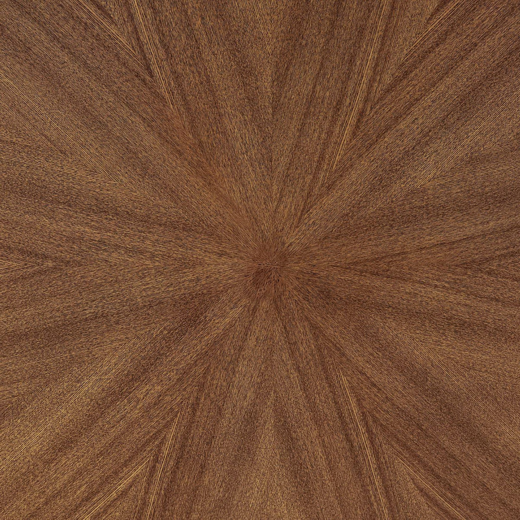 Crossroads 47" Round Wood Dining Table - Walnut