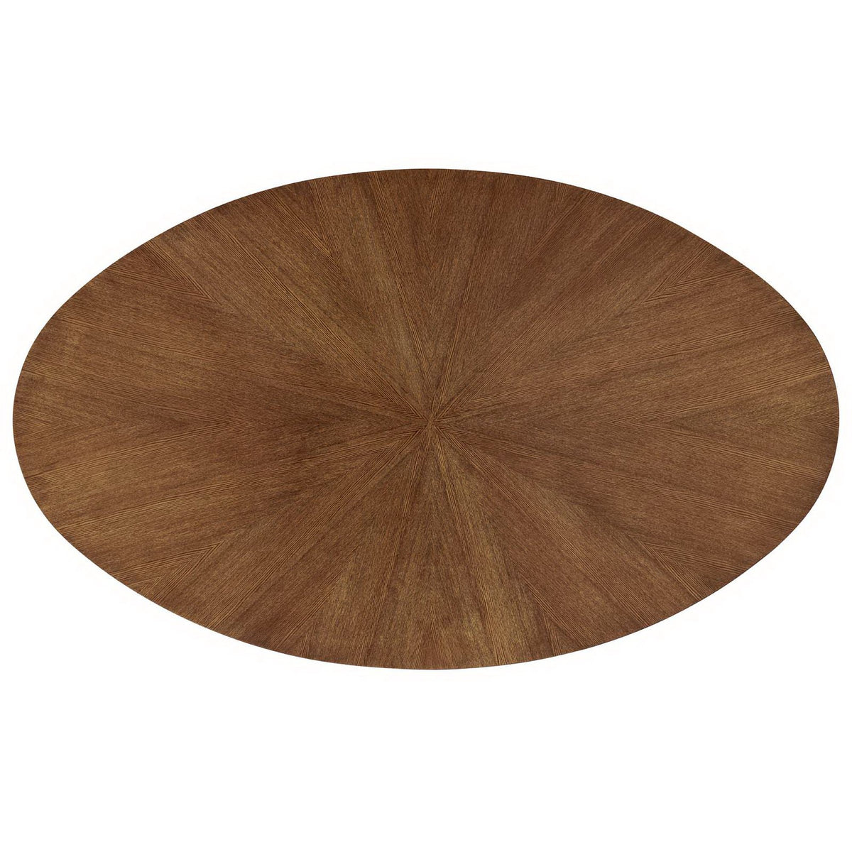 Crossroads 71" Oval Wood Dining Table - Walnut