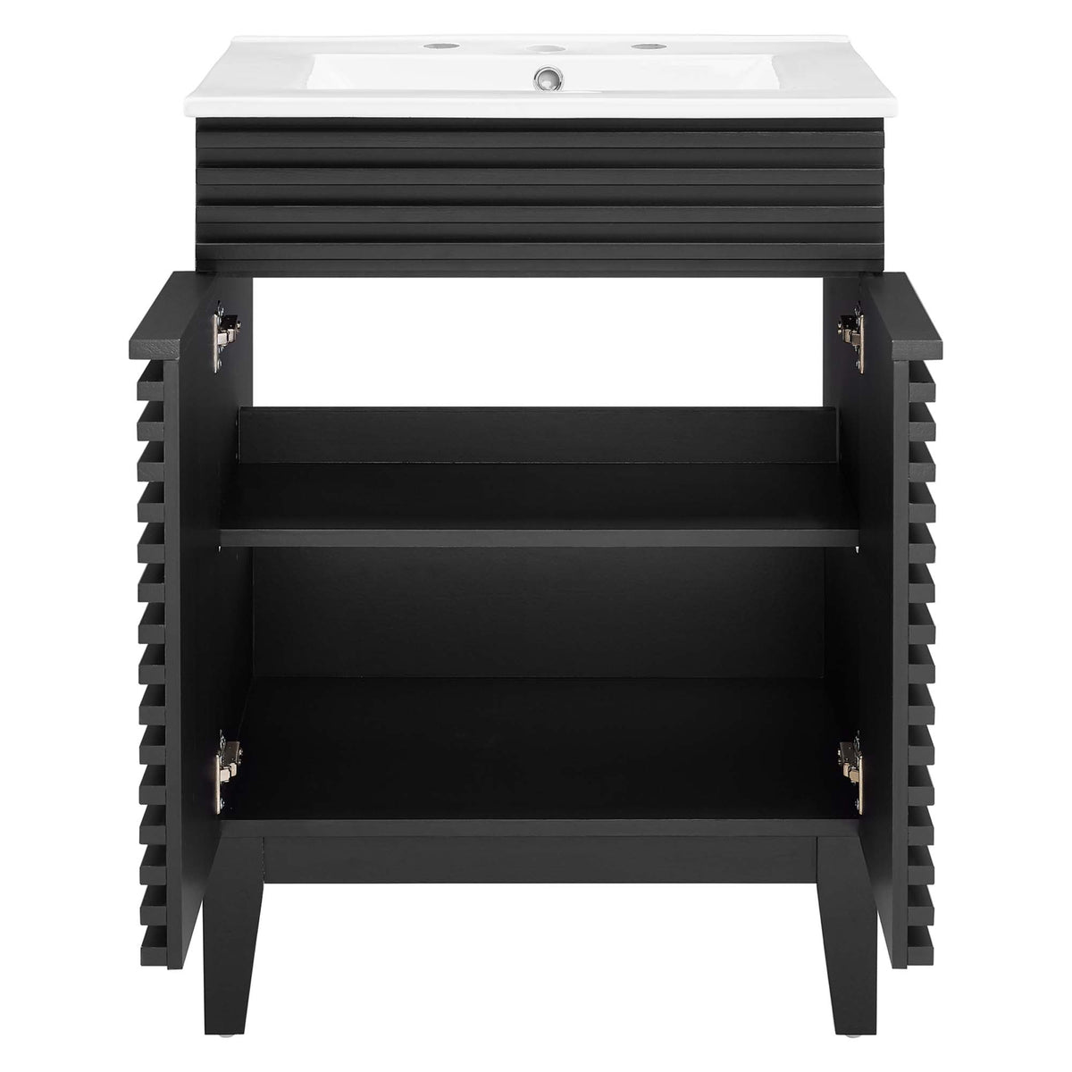 Render 24" Bathroom Vanity - Black White