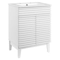 Render 24" Bathroom Vanity - White White
