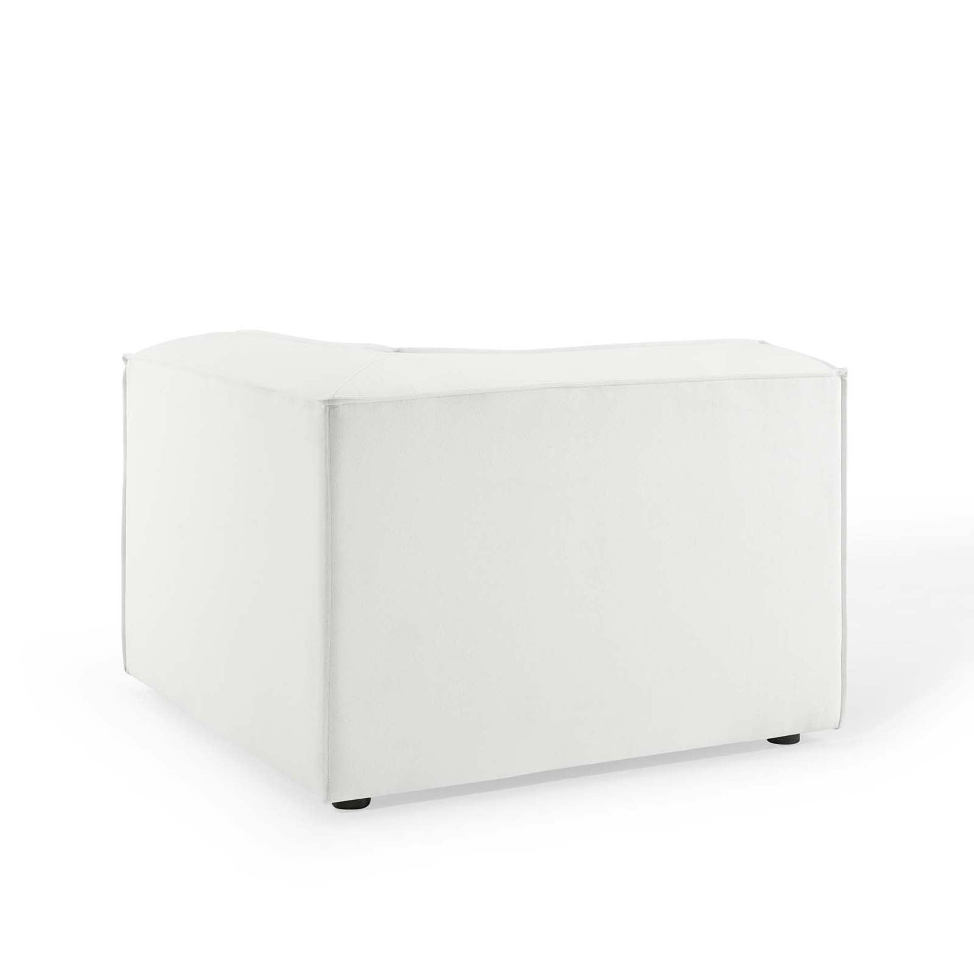 Restore Sectional Sofa Corner Chair - White