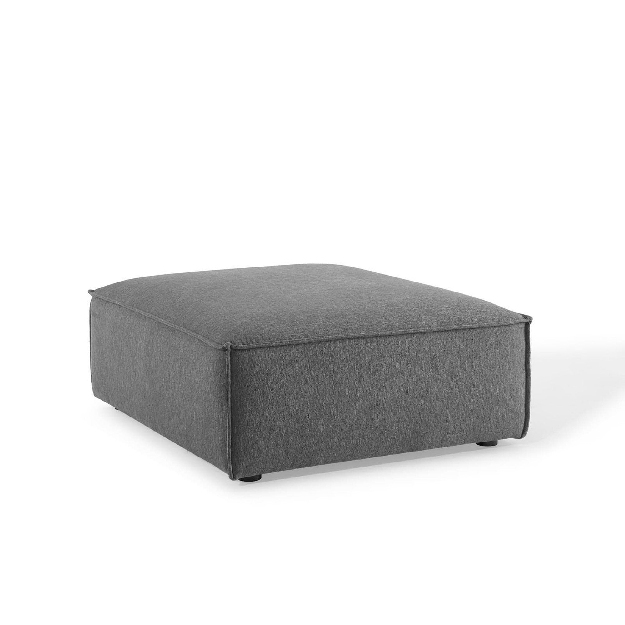 Restore Ottoman - Charcoal