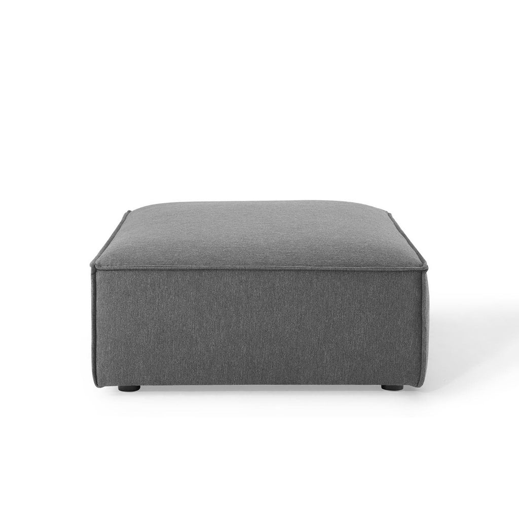 Restore Ottoman - Charcoal