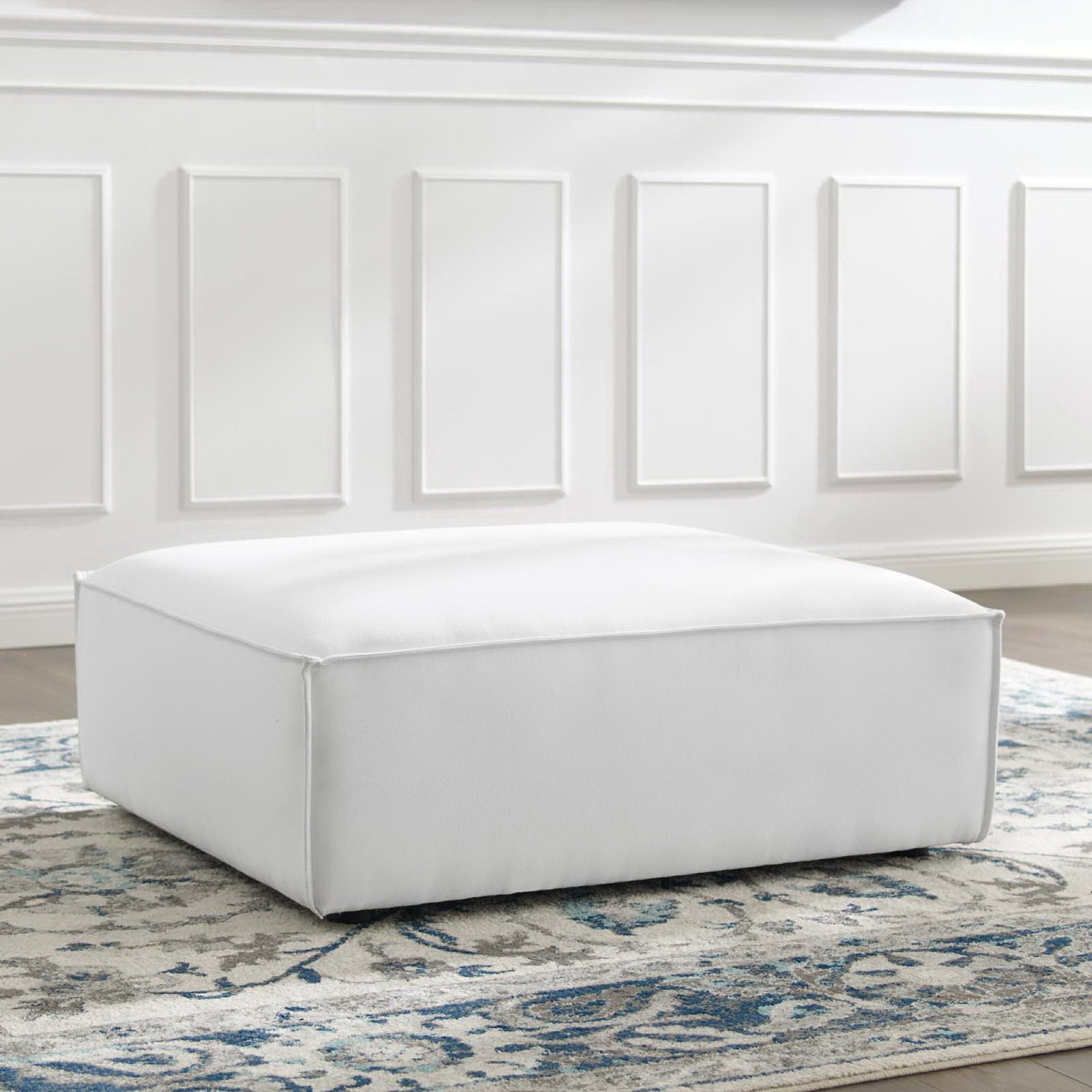 Restore Ottoman - White
