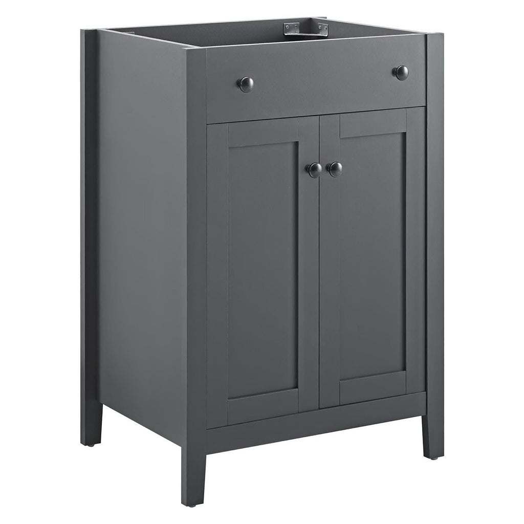 Nantucket 24" Bathroom Vanity Cabinet (Sink Basin Not Included) - Gray