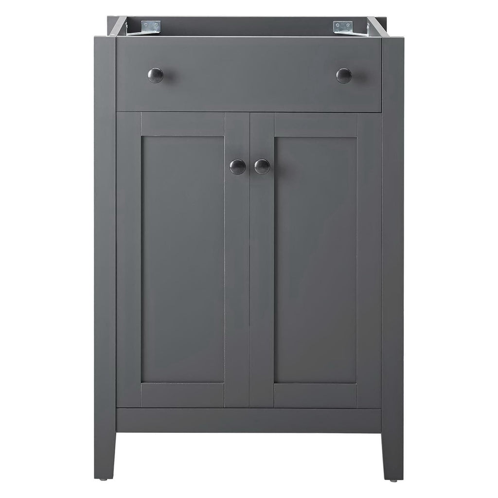 Nantucket 24" Bathroom Vanity Cabinet (Sink Basin Not Included) - Gray