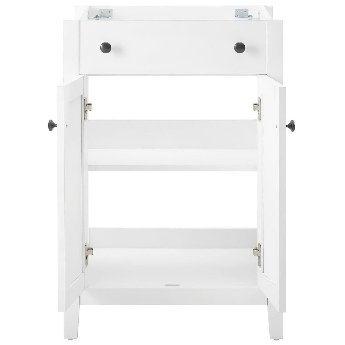 Nantucket 24" Bathroom Vanity Cabinet (Sink Basin Not Included) - White