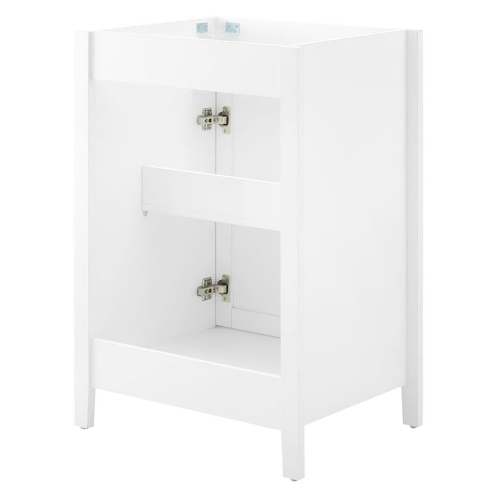 Nantucket 24" Bathroom Vanity Cabinet (Sink Basin Not Included) - White