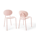 Palette Dining Side Chair Set of 2 - Pink