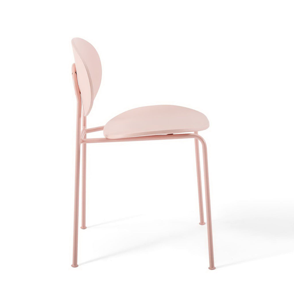 Palette Dining Side Chair Set of 2 - Pink