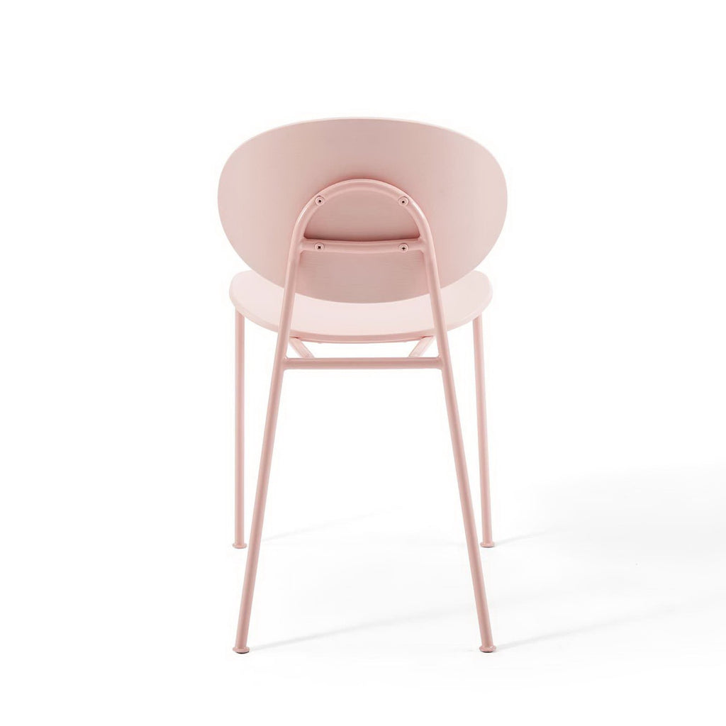 Palette Dining Side Chair Set of 2 - Pink