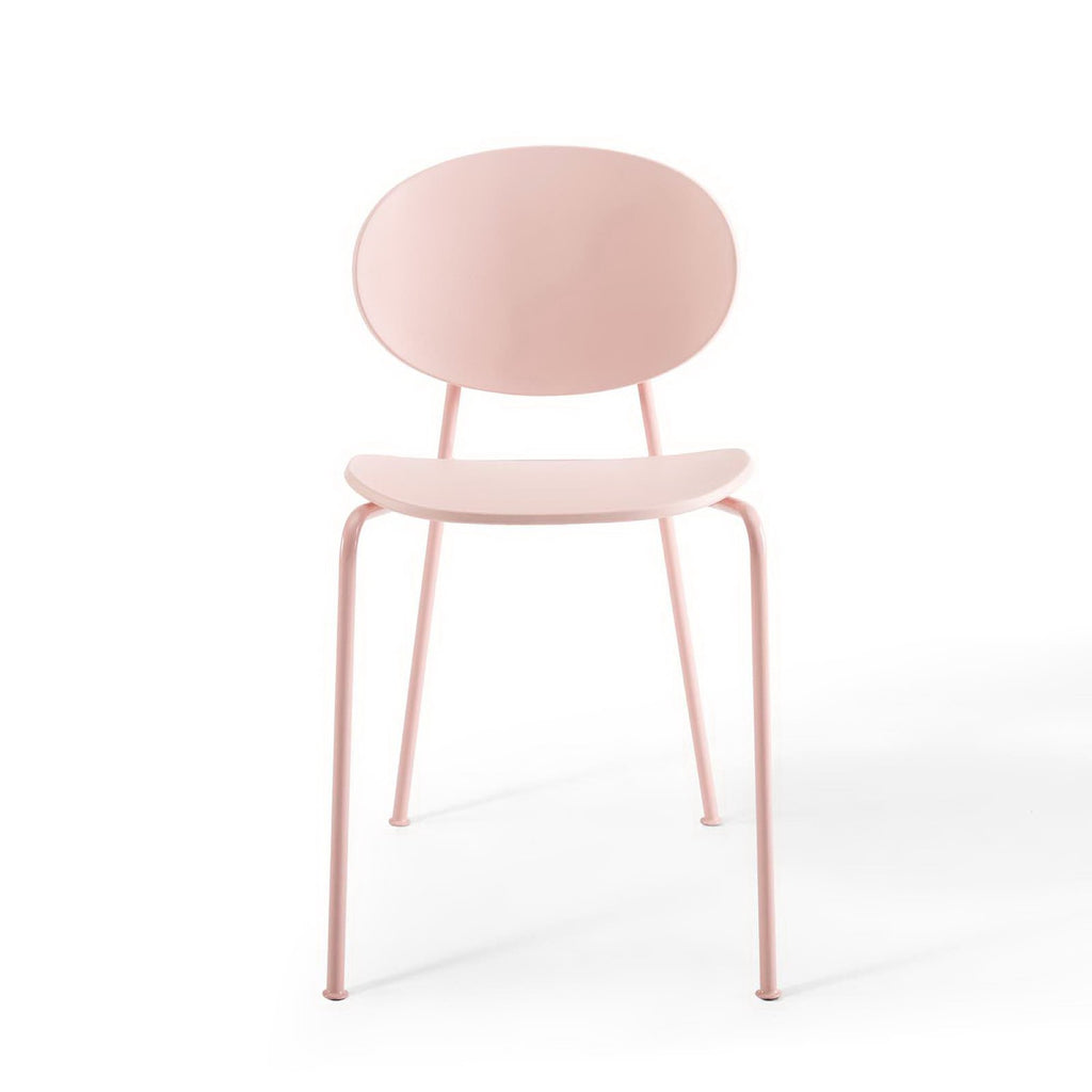 Palette Dining Side Chair Set of 2 - Pink