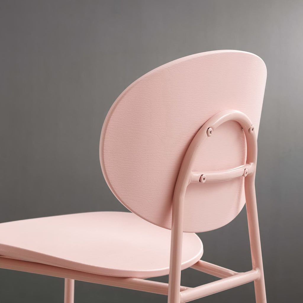 Palette Dining Side Chair Set of 2 - Pink