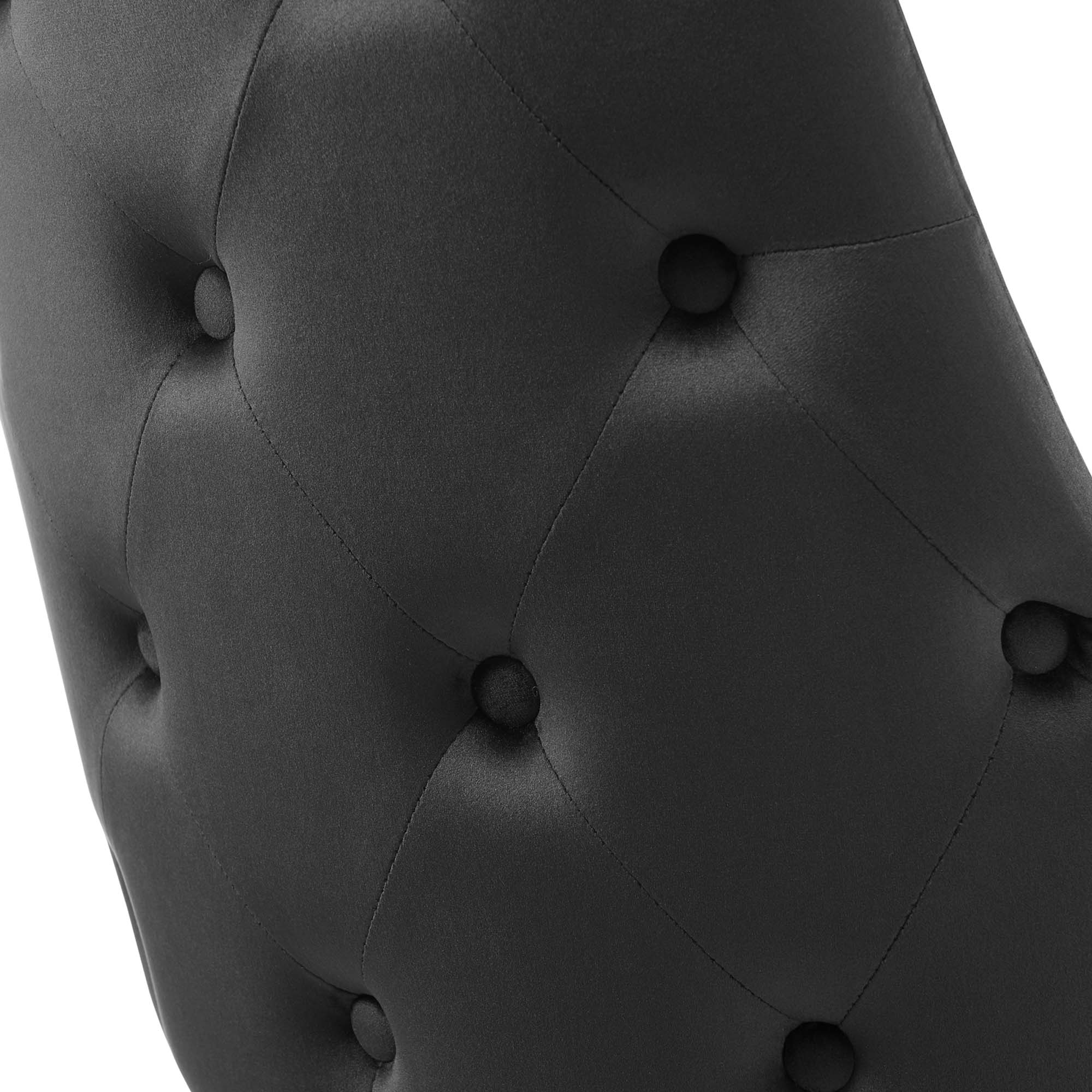 Adorn Tufted Performance Velvet Dining Side Chair - Black