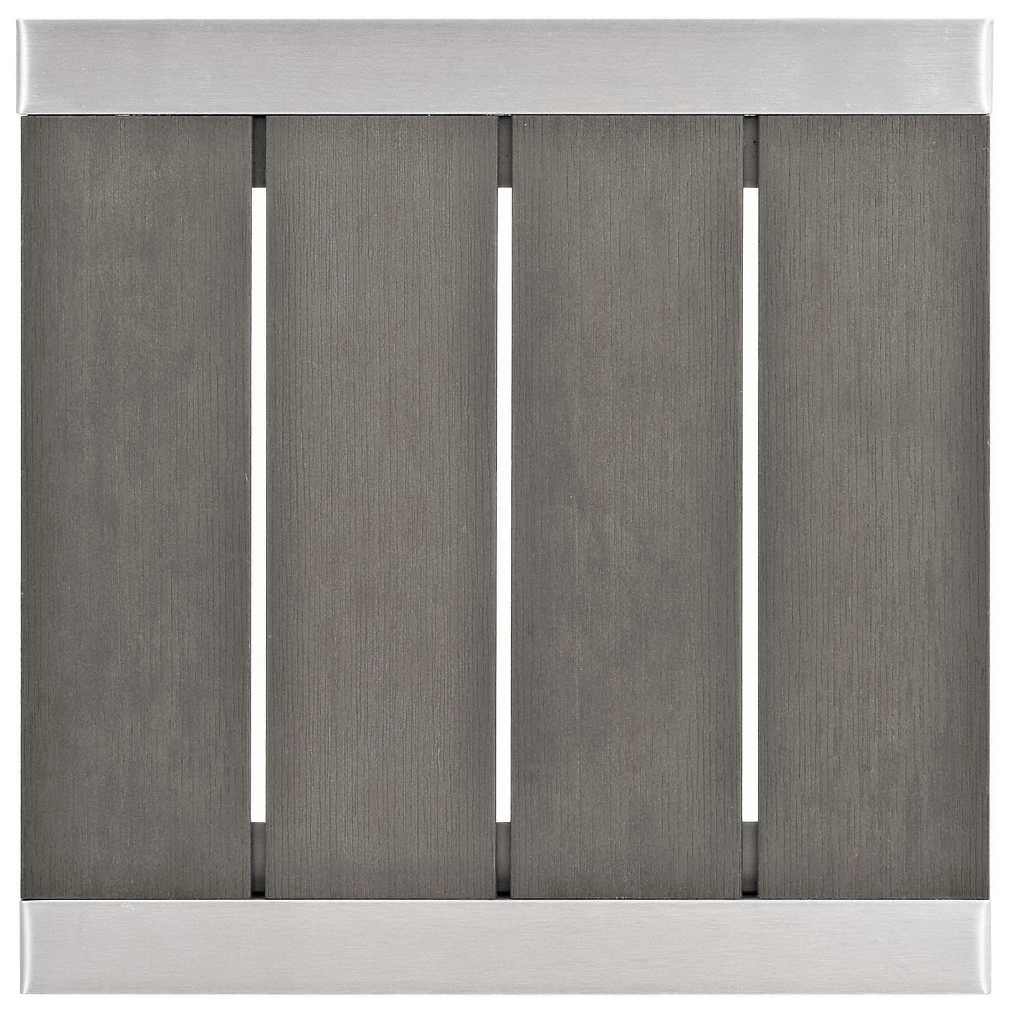 Savannah 3 Piece Outdoor Patio Mesh Set - Gray