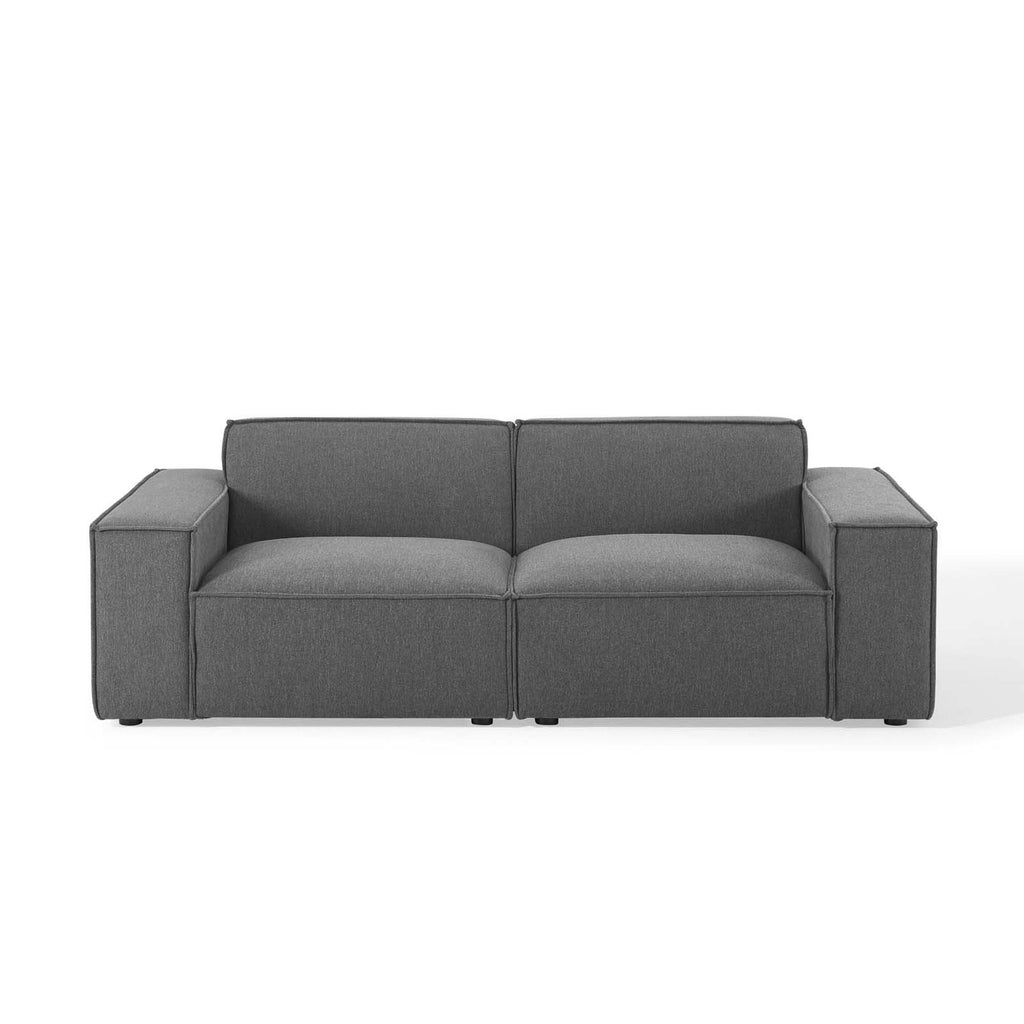 Restore 2-Piece Sectional Sofa - Charcoal