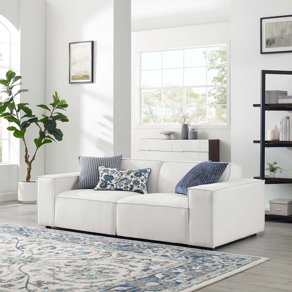 Restore 2-Piece Sectional Sofa - White