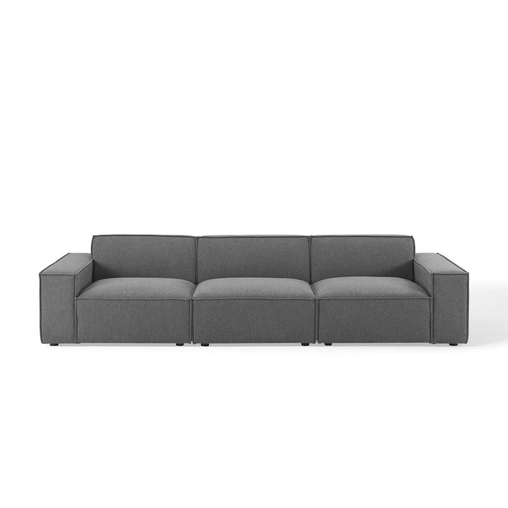 Restore 3-Piece Sectional Sofa - Charcoal