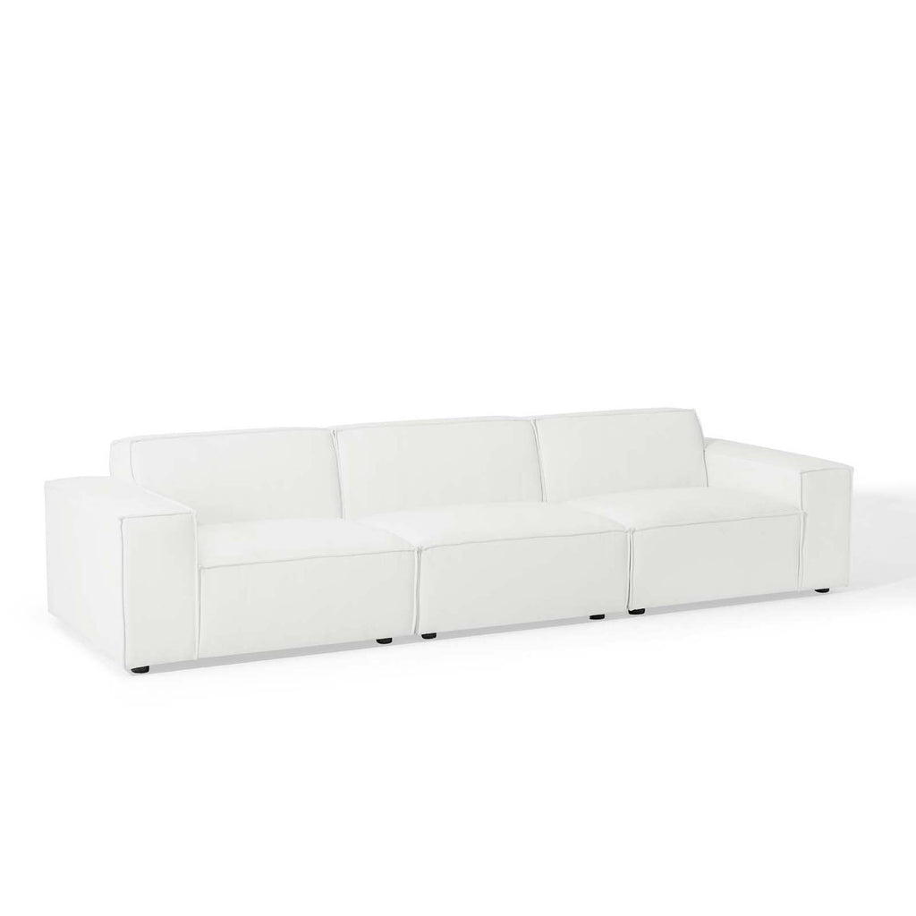 Restore 3-Piece Sectional Sofa - White