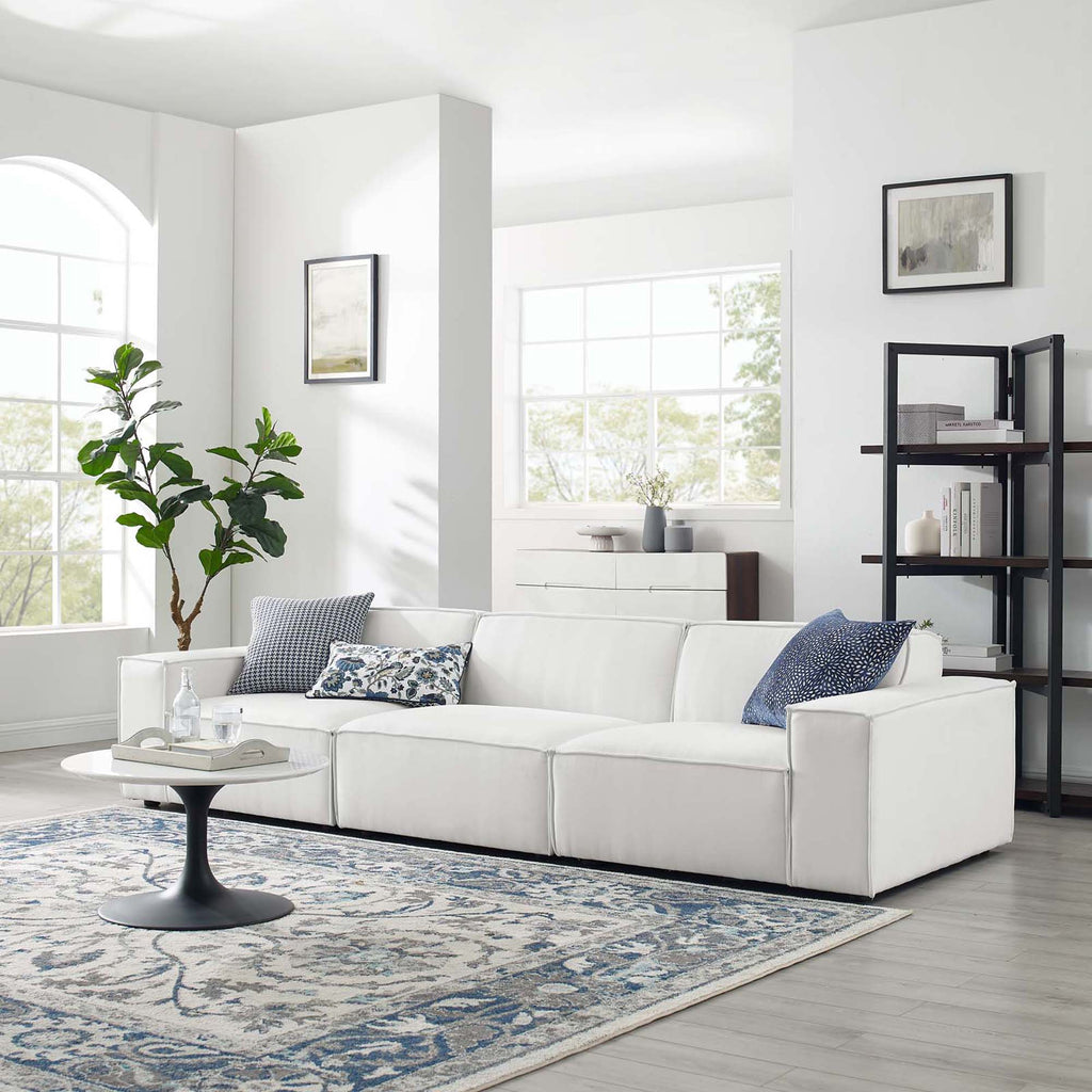 Restore 3-Piece Sectional Sofa - White