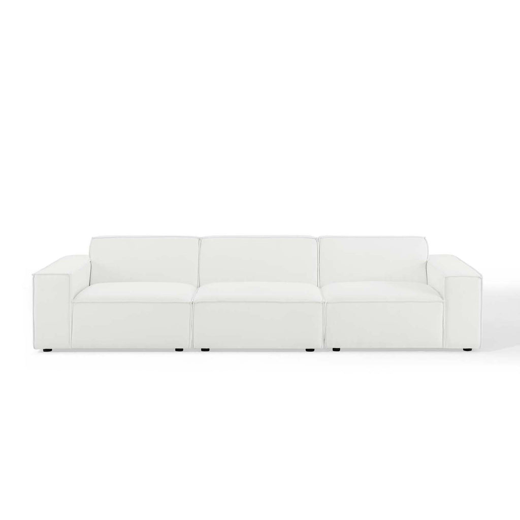 Restore 3-Piece Sectional Sofa - White