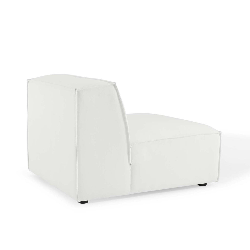 Restore 4-Piece Sectional Sofa - White (Chair, Chair, 2 Armless Chairs)