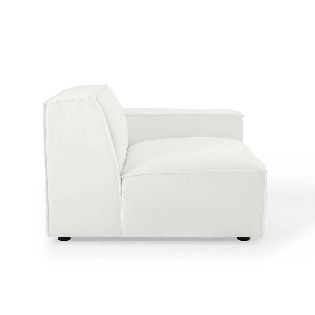 Restore 4-Piece Sectional Sofa - White (Chair, Chair, 2 Armless Chairs)
