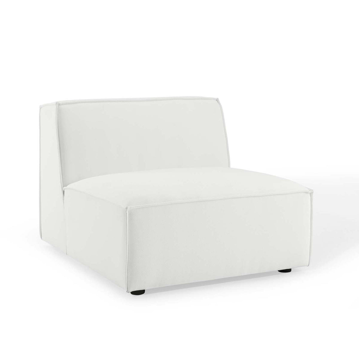 Restore 6-Piece Sectional Sofa - White (Chair, Chair, 3 Armless Chairs, Corner Chair)