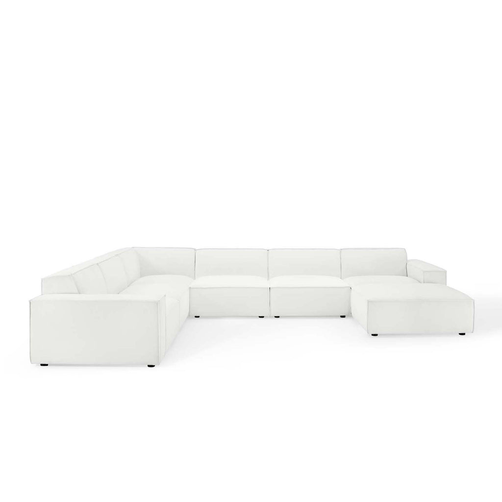 Restore 7-Piece Sectional Sofa - White