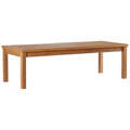 Upland Outdoor Patio Teak Wood Coffee Table - Natural