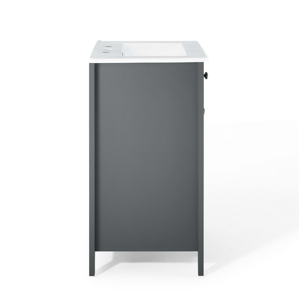 Nantucket 24" Bathroom Vanity - Gray White
