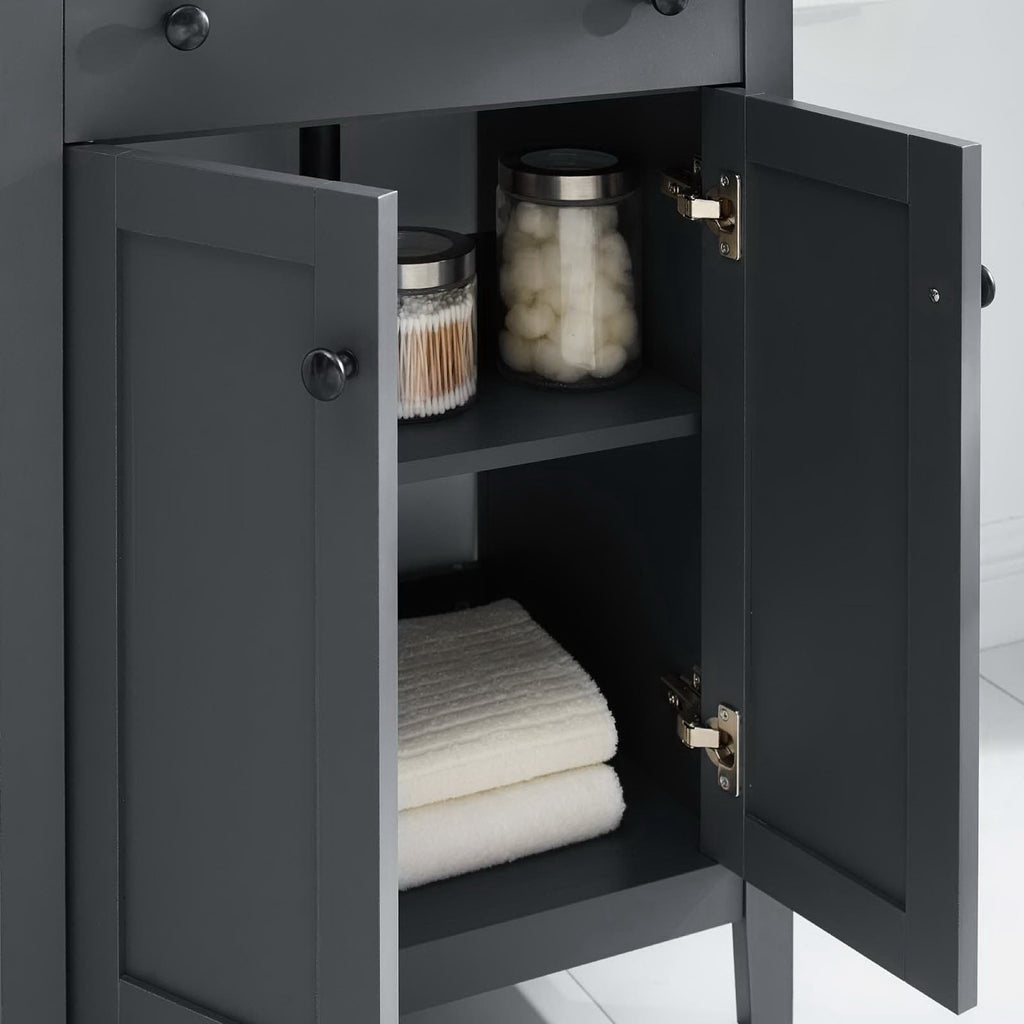 Nantucket 24" Bathroom Vanity - Gray White