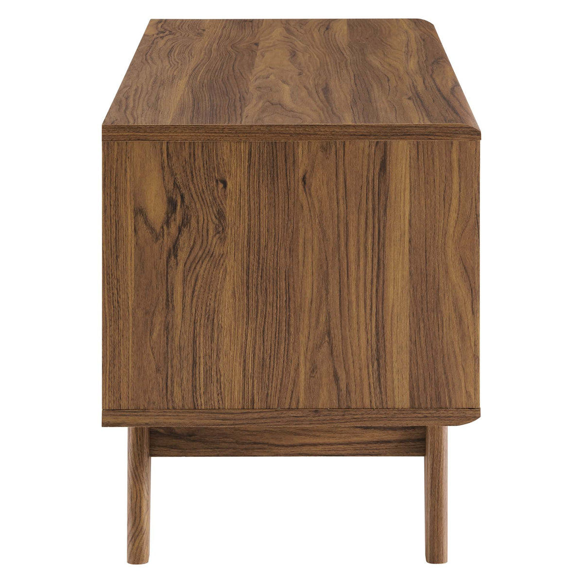 Envision Vinyl Record Display Stand - Walnut White