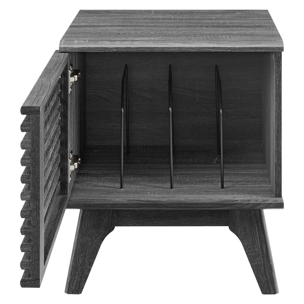 Render Vinyl Record Display Stand - Charcoal (EEI-4262-CHA)